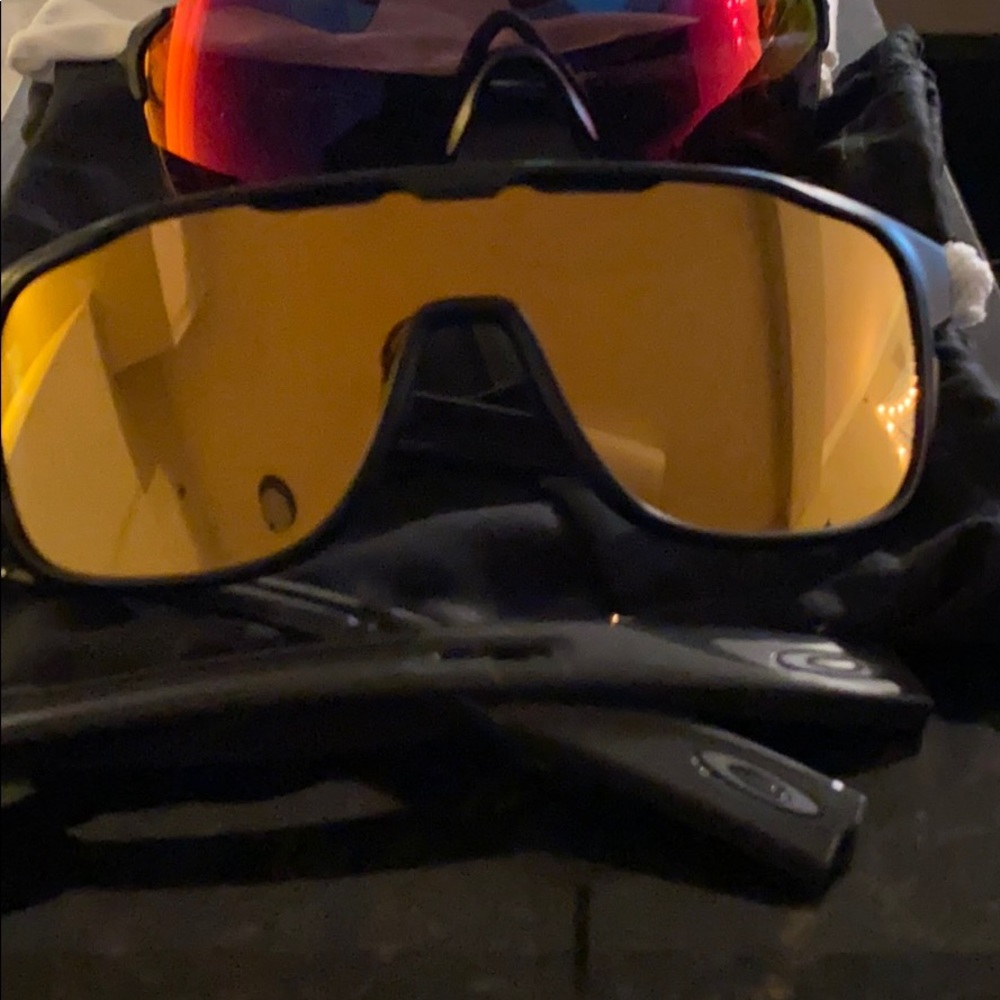 Oakley gold lenses